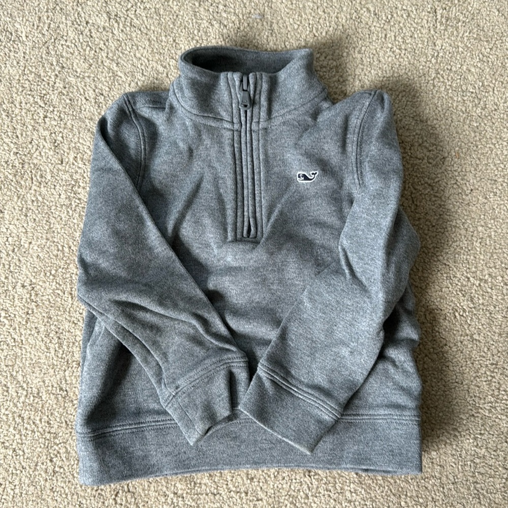 Vineyard vines toddler boy half zip